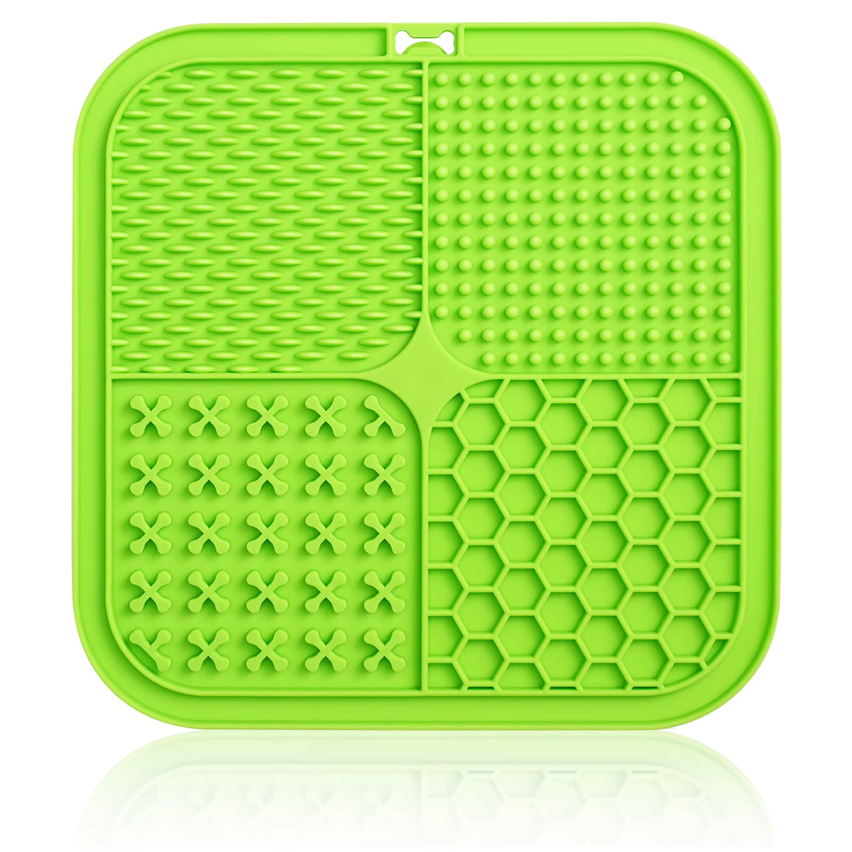 Dog Lick Mat with Suction Cups Slow Feeders Licking Pet Anxiety Relief Cat Training for Food, Yogurt, Peanut Butter